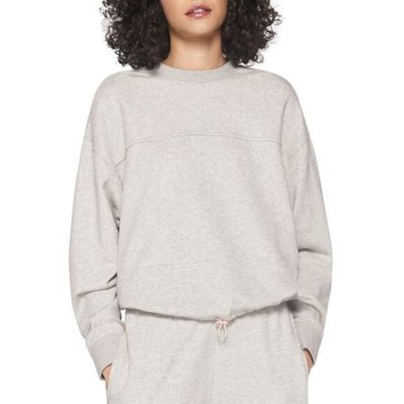 Spiritual Gangster Ladies Light Gray Crewneck 